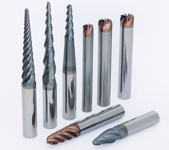 Turbine end mills