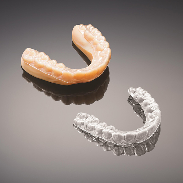 3D printed dental models